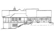 Log Style House Plan - 3 Beds 3.5 Baths 4100 Sq/Ft Plan #942-43 