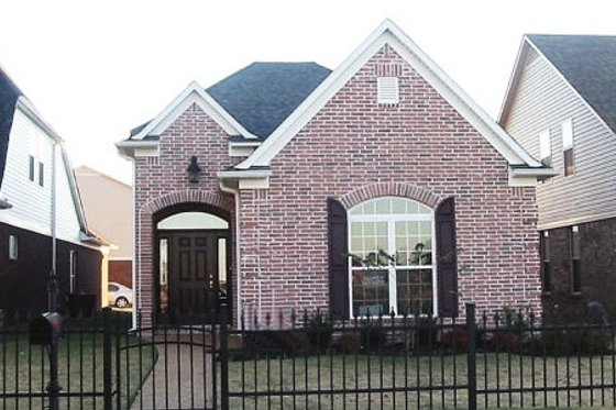 Exterior - Front Elevation for Traditional House Plan #81-13708 - 2 bed, 2 bath