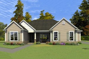 Traditional Exterior - Front Elevation Plan #63-410