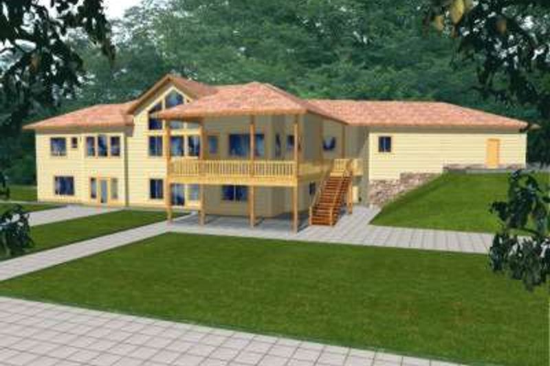 Home Plan - Modern Exterior - Front Elevation Plan #117-428