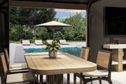 Modern Style House Plan - 0 Beds 0 Baths 280 Sq/Ft Plan #455-460 