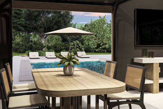 Interior - Other 3 for Modern House Plan #455-460, 0 bath