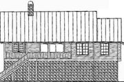 Log Style House Plan - 3 Beds 2 Baths 1512 Sq/Ft Plan #115-153 