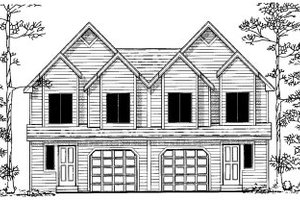 Traditional Exterior - Front Elevation Plan #303-401