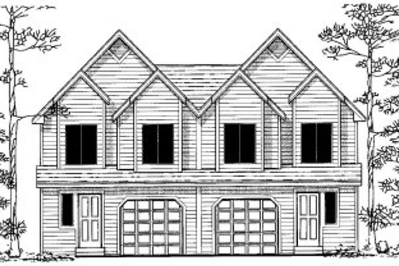 Traditional Style House Plan - 3 Beds 2 Baths 2644 Sq/Ft Plan #303-401