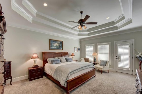Interior - Master Bedroom 1 for Traditional House Plan #437-118 - 4 bed, 3.5 bath