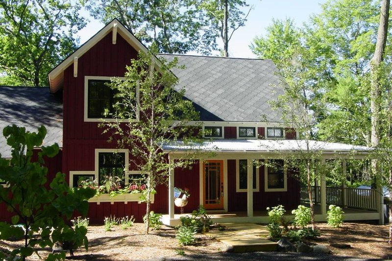 Architectural House Design - Farmhouse Exterior - Front Elevation Plan #901-11