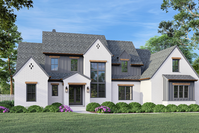 Architectural House Design - Traditional Exterior - Front Elevation Plan #927-1051
