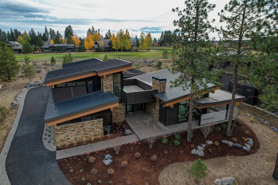 Exterior - Other Elevation 1 for Contemporary House Plan #892-39 - 4 bed, 4.5 bath