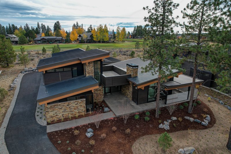 House Blueprint - Exterior - Other Elevation 1 for Contemporary House Plan #892-39 - 4 bed, 4.5 bath