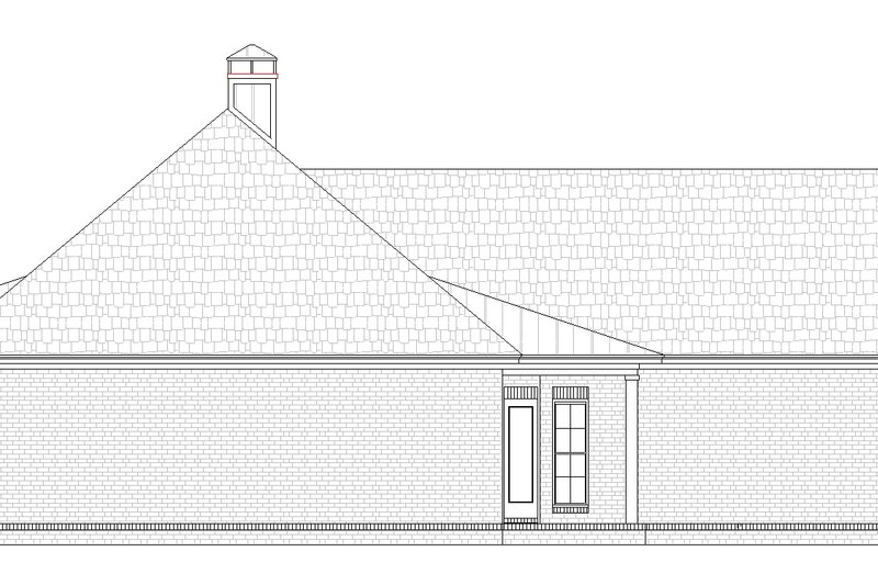 Home Plan - Exterior - Other Elevation 1 for Farmhouse House Plan #45-633 - 3 bed, 2.5 bath