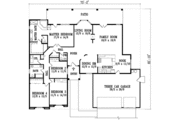 House Plan - 4 Beds 2.5 Baths 2678 Sq/Ft Plan #1-1185 