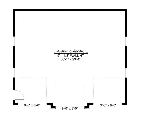 Dream House Plan - Floor Plan - Main Floor for Modern House Plan #1064-485, 0 bath