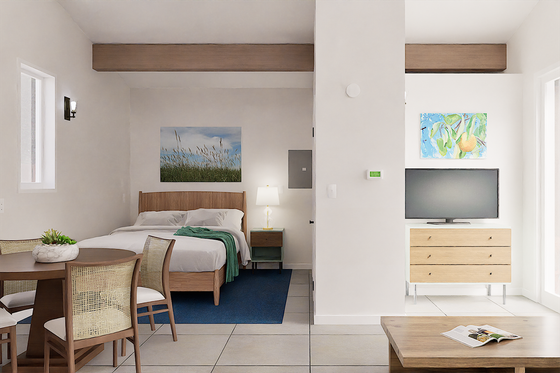 Interior - Other 3 for Modern House Plan #1099-11, 1 bath