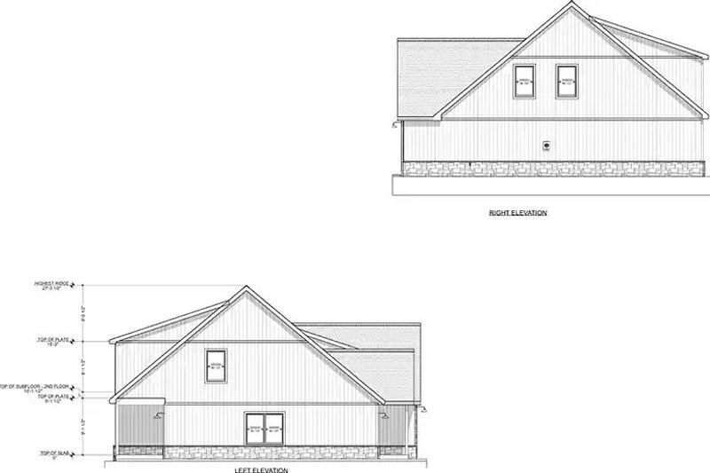 Architectural House Design - Exterior - Other Elevation 1 for Traditional House Plan #1116-47 - 3 bed, 2.5 bath