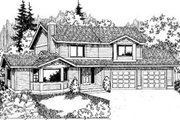 Traditional Style House Plan - 3 Beds 2.5 Baths 2206 Sq/Ft Plan #60-319 