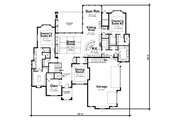 Traditional Style House Plan - 2 Beds 3 Baths 3961 Sq/Ft Plan #20-2408 