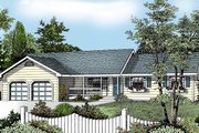 Ranch Style House Plan - 3 Beds 2 Baths 1487 Sq/Ft Plan #97-117 