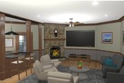 Craftsman Style House Plan - 3 Beds 2.5 Baths 2098 Sq/Ft Plan #56-718 