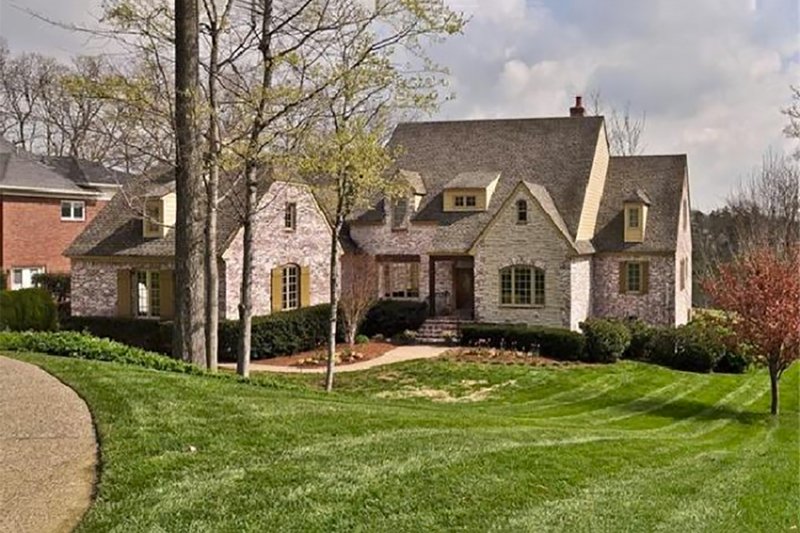 Home Plan - Exterior - Front Elevation 2 for European House Plan #137-227 - 5 bed, 4.5 bath
