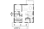 Modern Style House Plan - 3 Beds 2 Baths 1920 Sq/Ft Plan #23-2677 