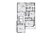 Contemporary Style House Plan - 4 Beds 2.5 Baths 2796 Sq/Ft Plan #1066-7 