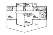 House Plan - 3 Beds 2 Baths 1692 Sq/Ft Plan #47-372 