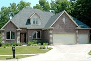 Traditional Style House Plan - 3 Beds 2.5 Baths 1897 Sq/Ft Plan #20-179 
