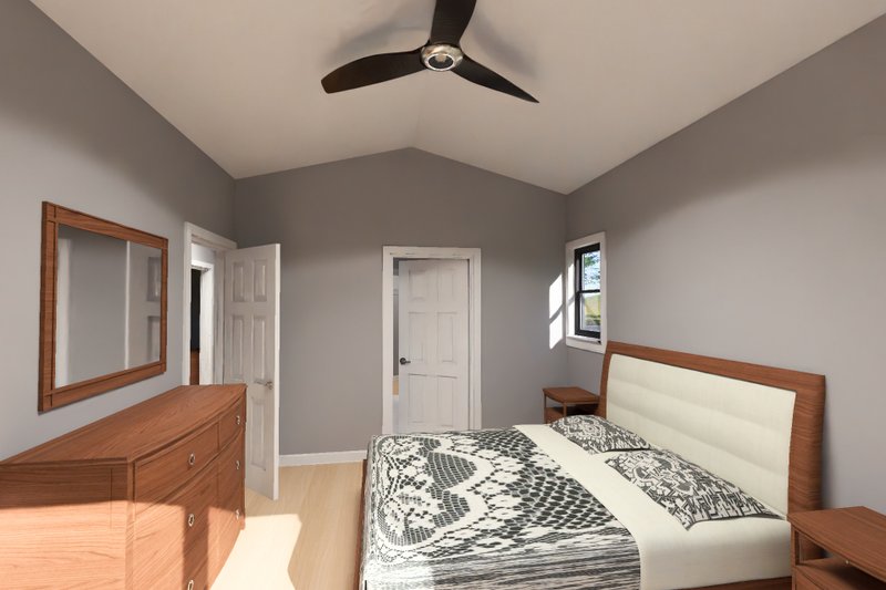 Home Plan - Interior - Master Bedroom 1 for Modern House Plan #513-2495 - 3 bed, 2 bath