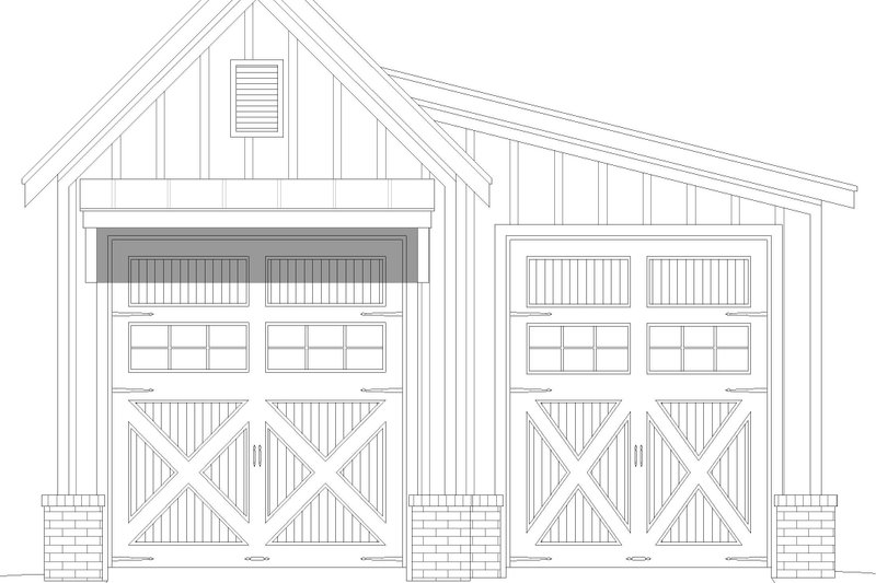 Dream House Plan - Exterior - Front Elevation 3 for Traditional House Plan #932-687, 0 bath