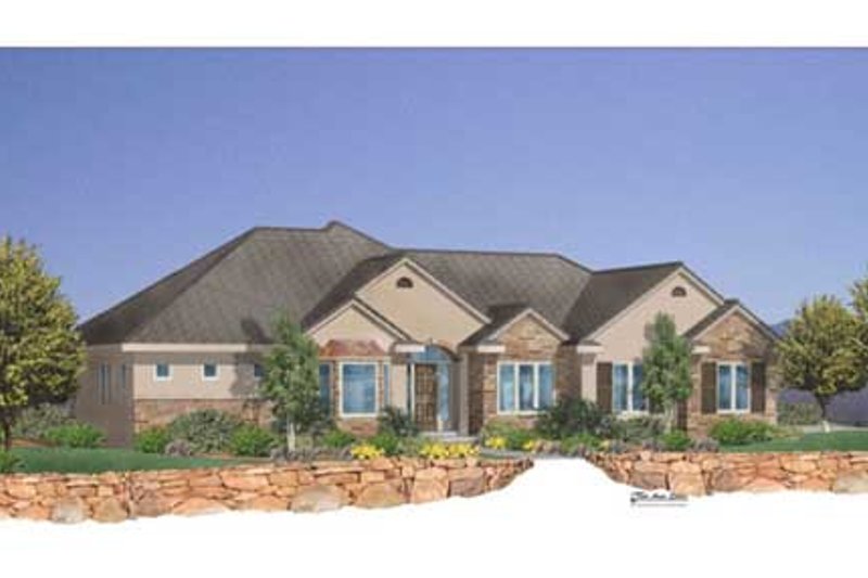 Traditional Style House Plan - 5 Beds 3.5 Baths 3614 Sq/Ft Plan #24-103