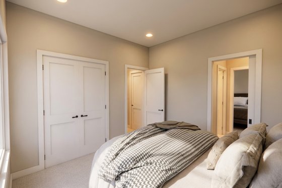 Interior - Bedroom 2 for Farmhouse House Plan #51-1519 - 3 bed, 2.5 bath