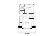 Cottage Style House Plan - 2 Beds 1.5 Baths 777 Sq/Ft Plan #915-1 