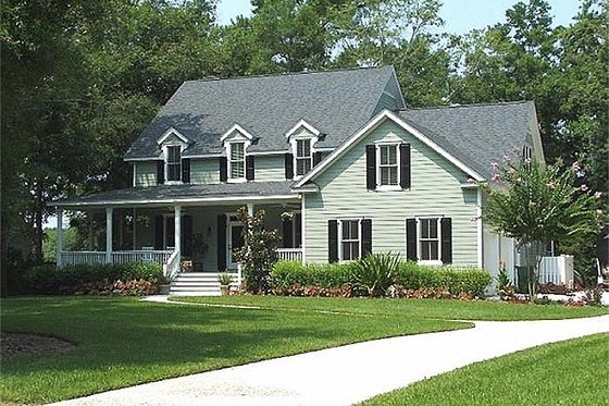 Photo 4 for Country House Plan #137-216 - 4 bed, 3.5 bath