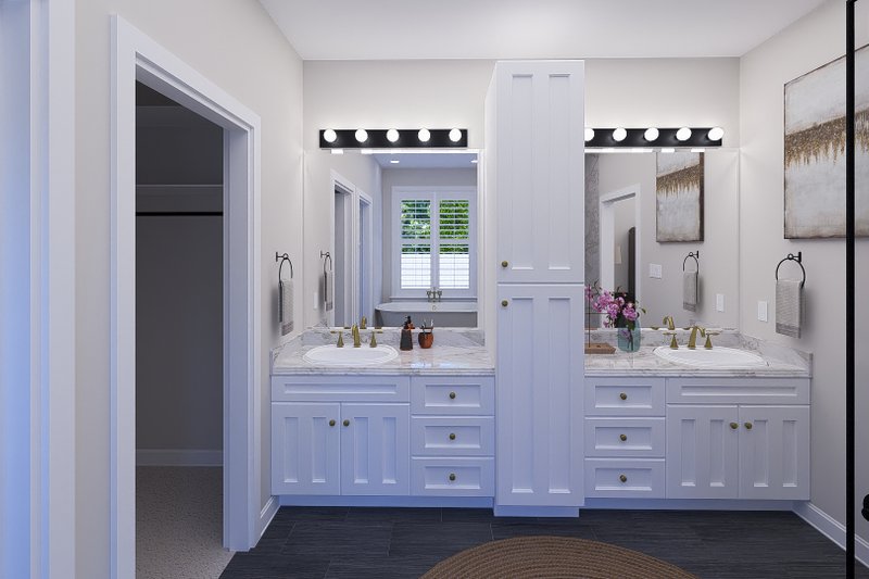 Dream House Plan - Interior - Master Bathroom for Traditional House Plan #1060-288 - 4 bed, 2.5 bath