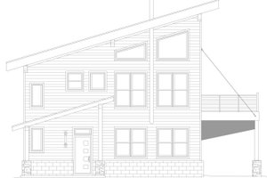 Exterior - Other Elevation for Country House Plan #932-1278 - 4 bed, 2 bath