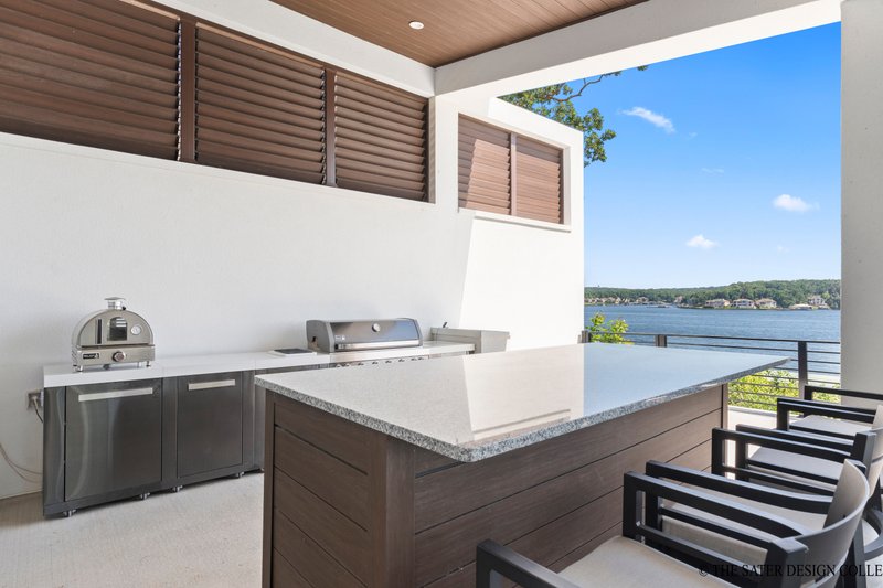 Architectural House Design - Exterior - Outdoor Living 1 for Contemporary House Plan #930-546 - 3 bed, 3.5 bath