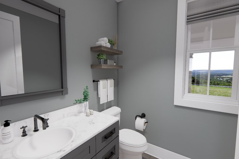 Dream House Plan - Interior - Bathroom for Farmhouse House Plan #51-1564 - 4 bed, 3.5 bath