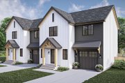 Modern Style House Plan - 3 Beds 1.5 Baths 1277 Sq/Ft Plan #455-498 