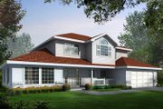 Traditional Style House Plan - 4 Beds 2.5 Baths 2185 Sq/Ft Plan #93-203 