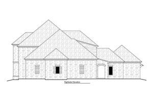 Exterior - Other Elevation 1 for Traditional House Plan #1081-46 - 5 bed, 4.5 bath