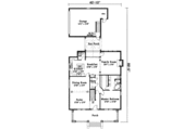 Southern Style House Plan - 4 Beds 2.5 Baths 2736 Sq/Ft Plan #306-110 