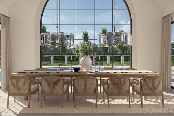 Interior - Dining Room 1 for Cottage House Plan #455-562 - 3 bed, 3.5 bath