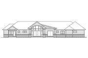 Ranch Style House Plan - 3 Beds 2.5 Baths 3459 Sq/Ft Plan #124-1115 