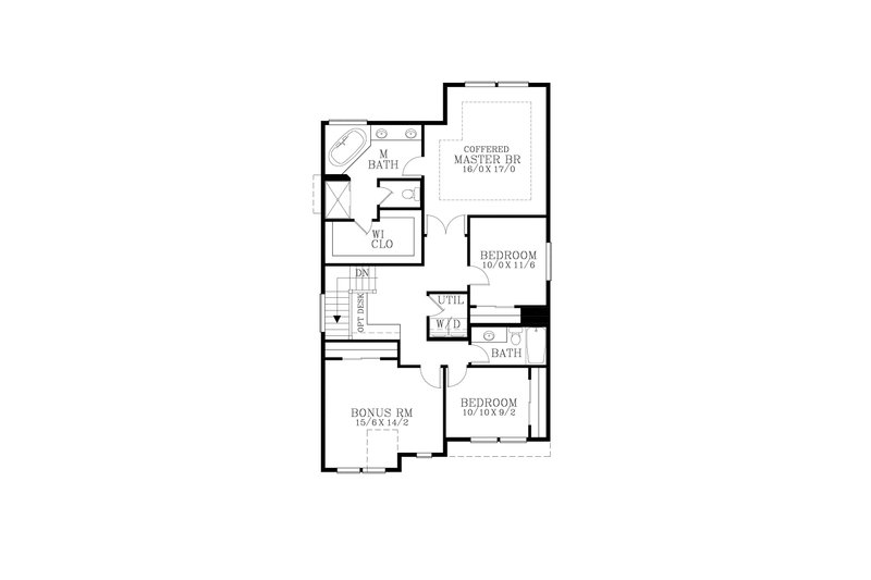 Craftsman Style House Plan - 4 Beds 2.5 Baths 2379 Sq/Ft Plan #53-626 ...