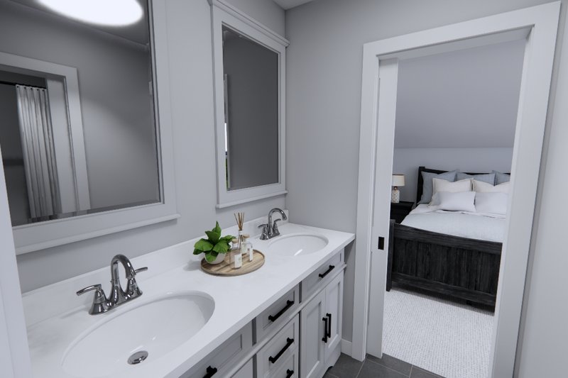 House Plan Design - Interior - Bathroom for Farmhouse House Plan #51-1342 - 5 bed, 4 bath