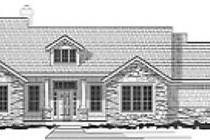 Traditional Exterior - Front Elevation Plan #67-677