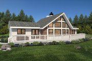 Cabin Style House Plan - 3 Beds 2 Baths 1495 Sq/Ft Plan #47-880 