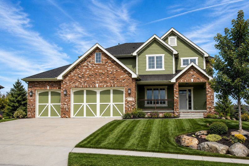 Dream House Plan - Exterior - Front Elevation 6 for Craftsman House Plan #20-2127 - 4 bed, 3.5 bath