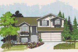 Traditional Exterior - Front Elevation Plan #308-130